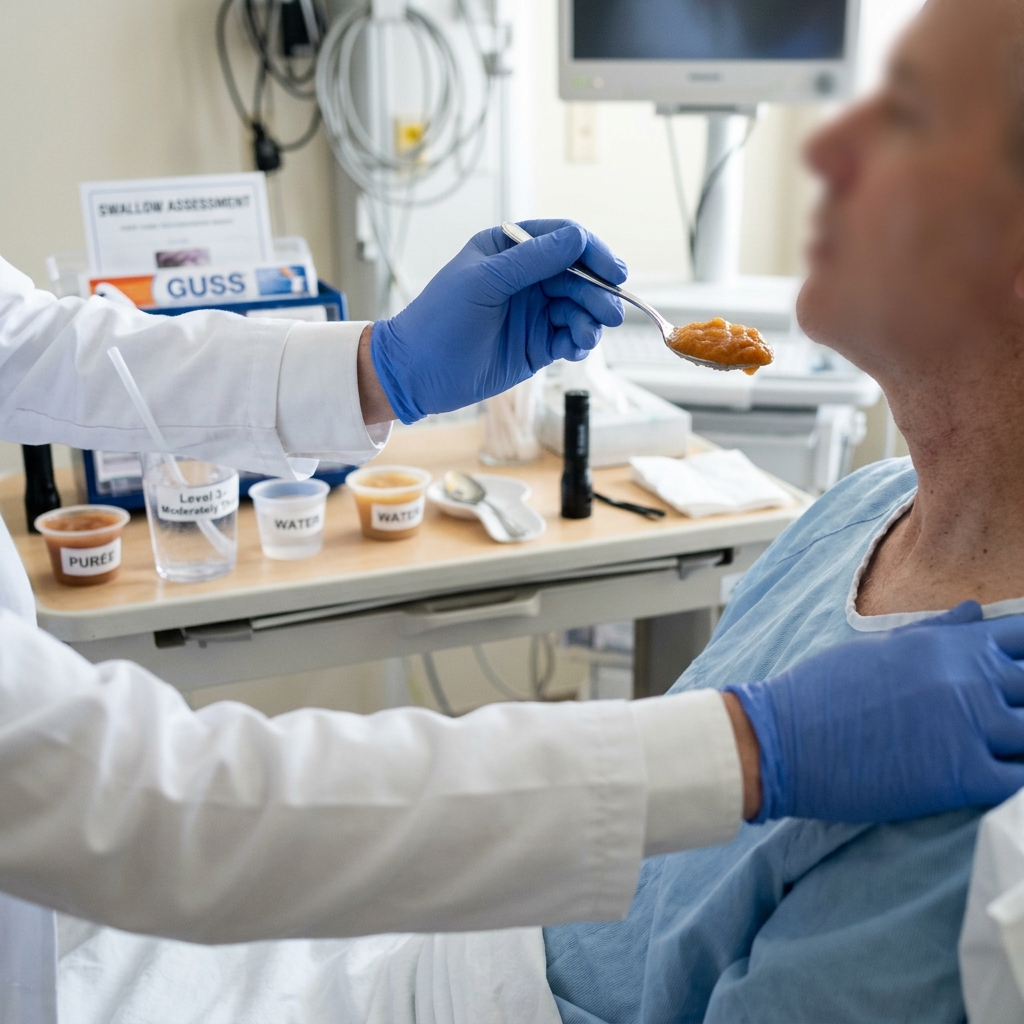 Safe Swallowing Assessments for Dysphagia and Feeding Tube Clearance.