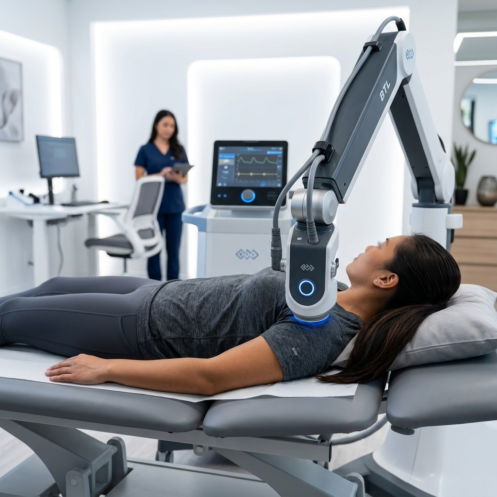 Sci-Fi Strength. Contactless Healing. Instant Nerve Relief.